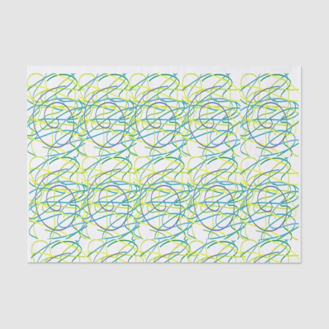 Papier Mousseline Papier tissulaire noueux (Recto)