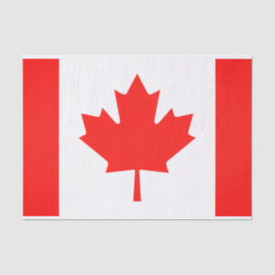 Papier Mousseline Papier Tissus Du Drapeau Canadien