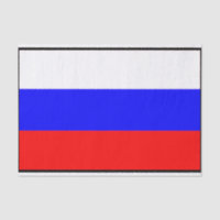 Papier Tissus du pavillon russe