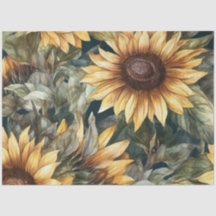Papier Tissus Tournesol