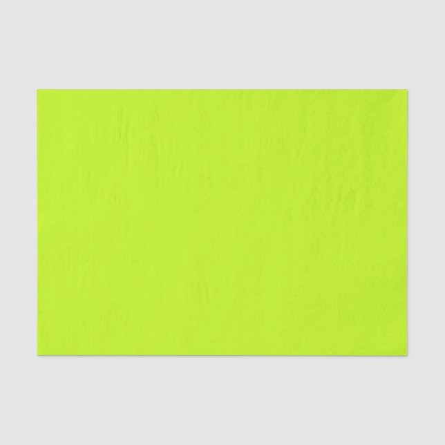Papier Mousseline Papier vert clair ou jaune néon (Recto)