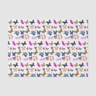 Papier Mousseline Papiers papillons décoratifs