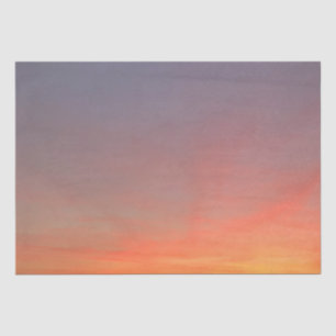Papier Mousseline Papiers Tissus Du Coucher Du Soleil