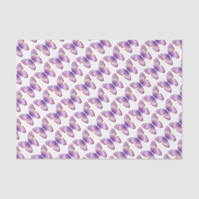 Papier Mousseline Papillon d'imaginaire (Recto)