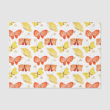 Papillons (modèle 50 série jaune/orange)