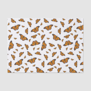Papier Mousseline Papillons monarques