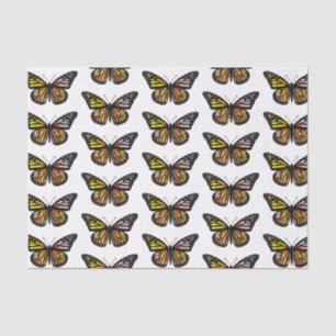 Papier Mousseline Papillons Motif d'aquarelle cadeau