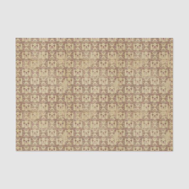 Papier Mousseline Papillons vintages (Recto)