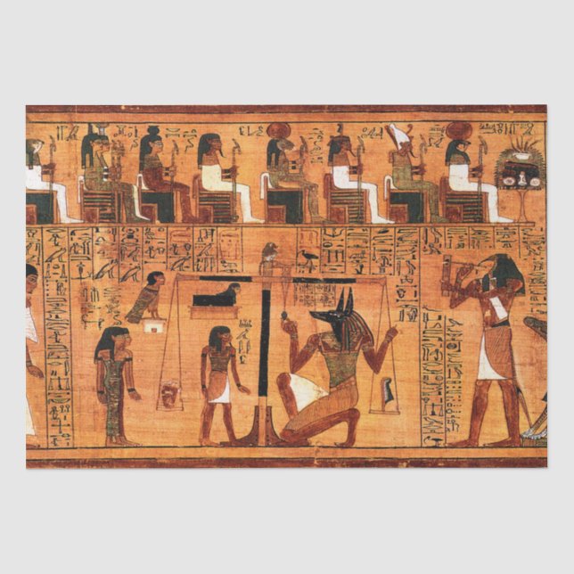 Papier Mousseline Papyrus royal égyptien (Recto)