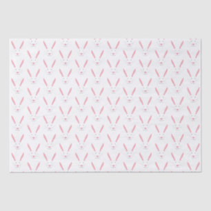 Papier Mousseline Pâques Bunny Face Motif Vacances Pâques