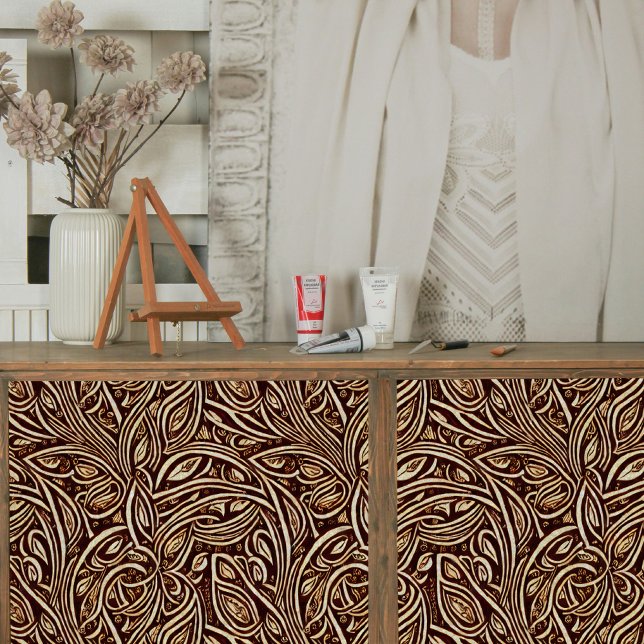 Papier Mousseline Parchemins Feuille et fleuris dans le découpage en (Créateur téléchargé)