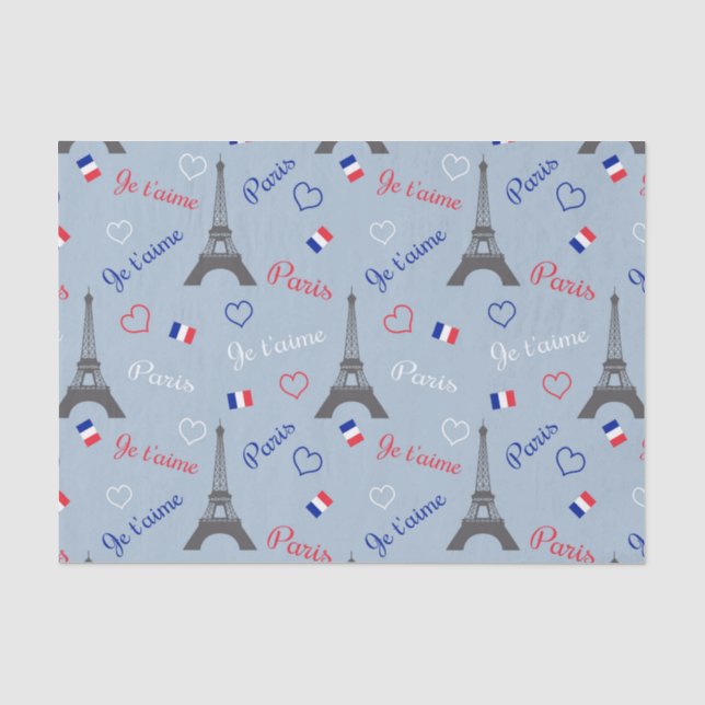 Papier Mousseline Paris (Recto)
