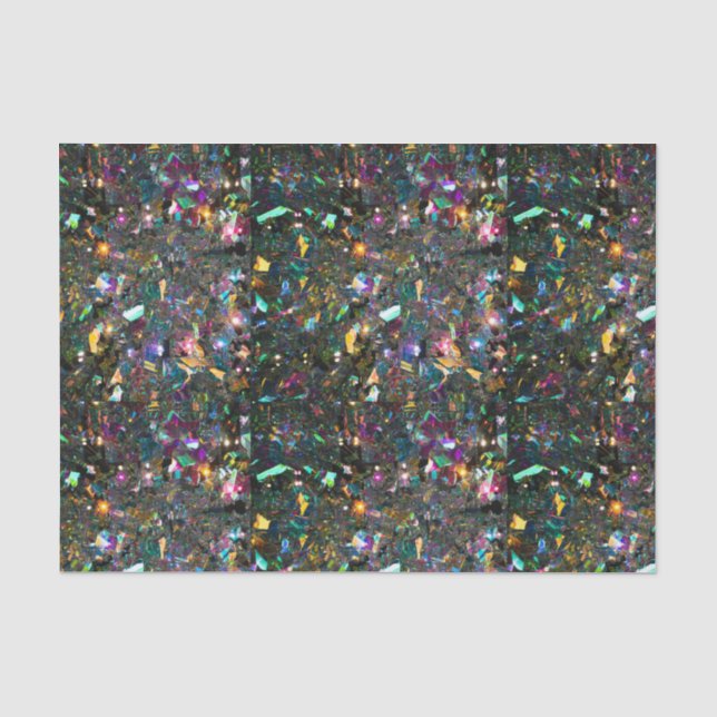 Papier Mousseline Parti Confetti (Recto)