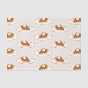 Papier Mousseline Partie de tarte de citrouille