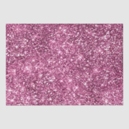 Papier Mousseline Parties scintillant Bokeh rose