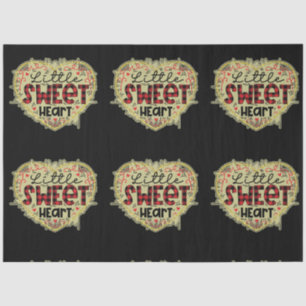 Papier Mousseline Parties scintillant Coeur tendance Valentines Day