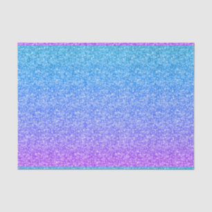Papier Mousseline Parties scintillant Et Étincelles Violettes Et Ble