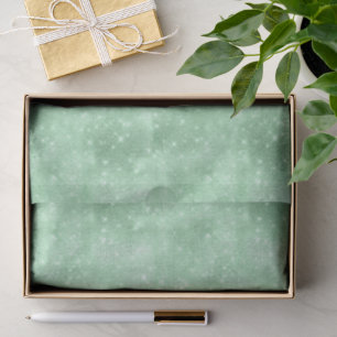 Papier Mousseline Parties scintillant et vert brillant ID671
