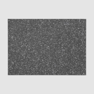 Papier Mousseline Parties scintillant noire