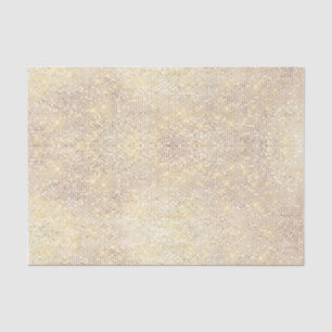 Papier Mousseline Parties scintillant Or Chic Sparkings Motif Découp