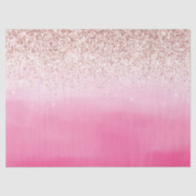Parties scintillant rose ombre blush