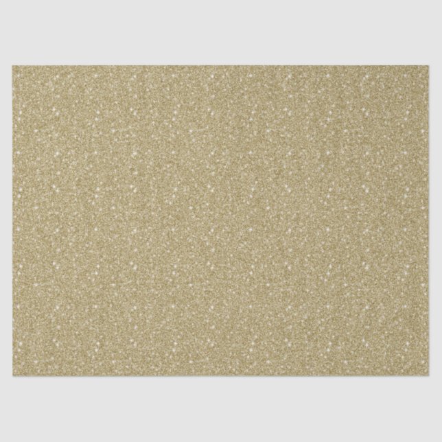 Papier Mousseline Parties scintillantes d'or (Recto)