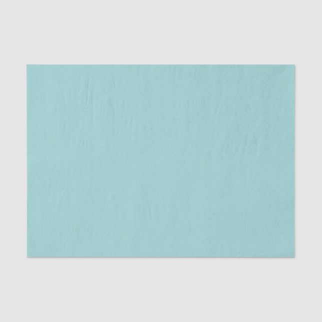 Papier Mousseline Pastel Aqua (Recto)