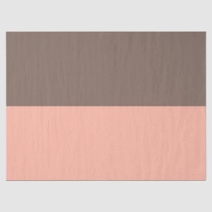 Papier Mousseline Pastel Brown et Pale Red