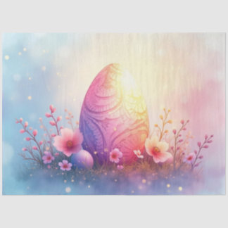 Papier Mousseline Pastel Easter Egg Decoupage Paper