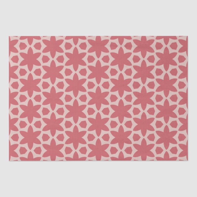 Papier Mousseline Pastel Floral (Recto)