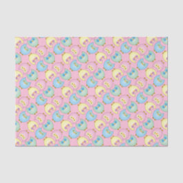 Papier Mousseline Pastel Owl Baby Girl Douche thème