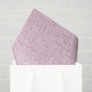 Papier Mousseline Pastel Pink Linen Royal Crown Princess Chic Fun
