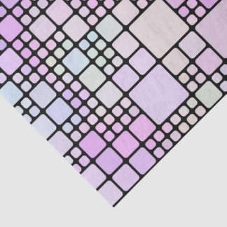 Papier Mousseline pastel pixel pieces :