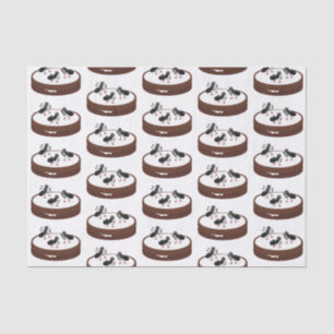 Papier Mousseline Patinage sur glace de fourmis joyeuses sur dessin