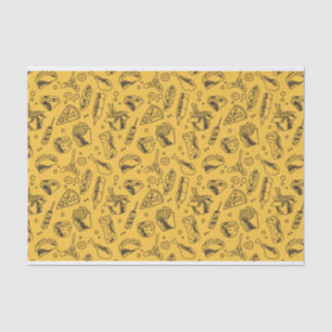 Papier Mousseline Patters de Hot Dog Chicken