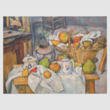 Paul Cezanne - La vie morte avec panier