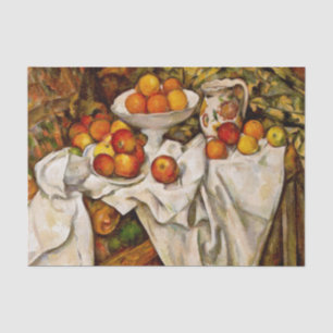 Papier Mousseline Paul Cezanne Pomples Oranges Impressionnisme