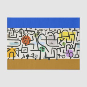 Papier Mousseline Paul Klee Rich Harbour Expressionnisme Abstrait