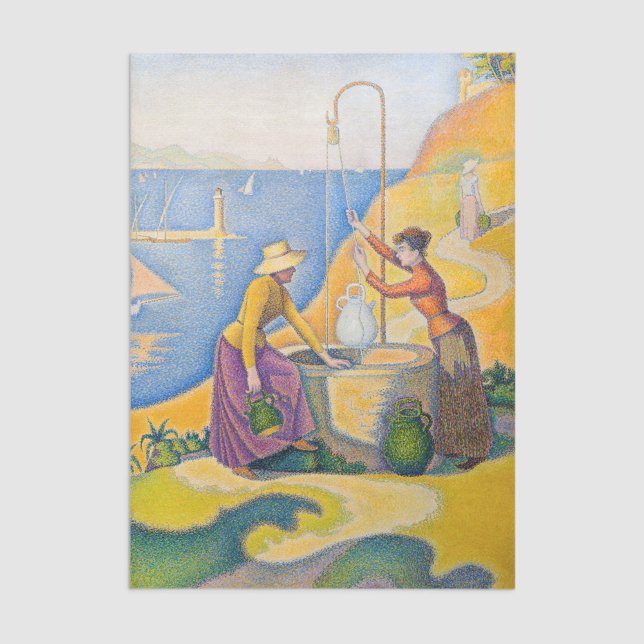 Papier Mousseline Paul Signac - Femmes dans le puits (Créateur téléchargé)