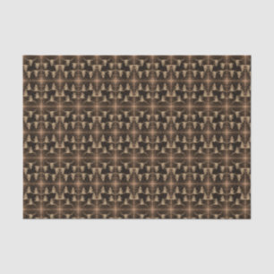 Papier Mousseline Pays-Bas Sepia Motif Brown