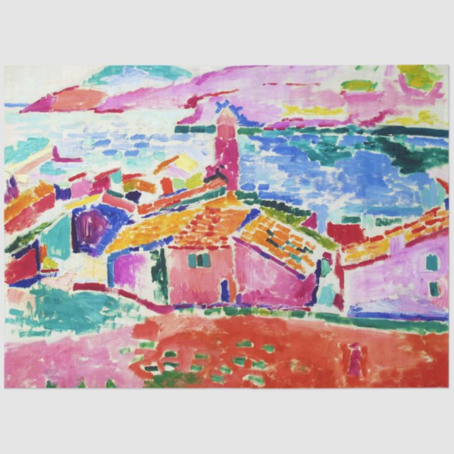 Papier Mousseline Paysage, Matisse (Recto)