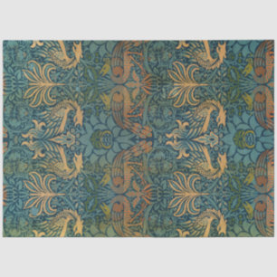 Papier Mousseline Peacock and Dragon, 1878, par William Morris