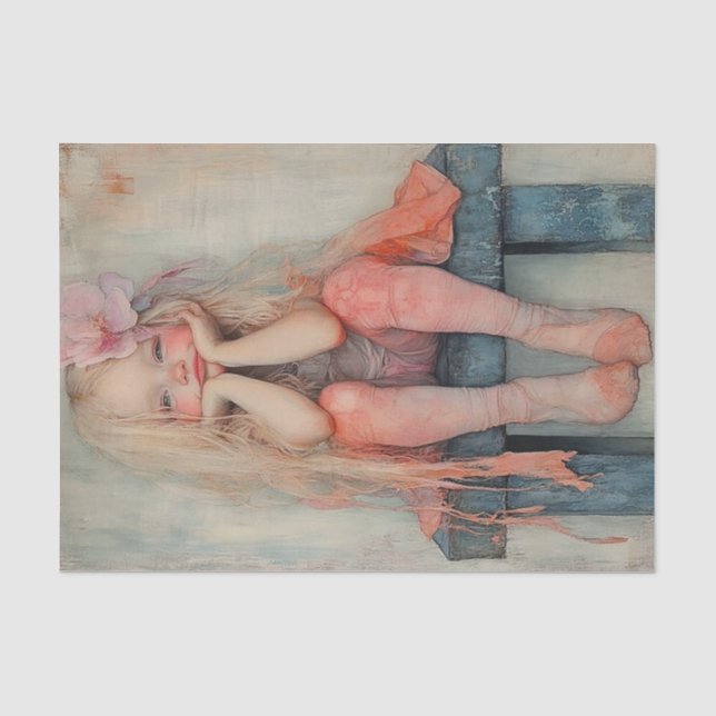 Papier Mousseline Pêche et beauté de la crème8 (Recto)