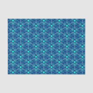Papier Mousseline Pêcheur de glace Motif Hexagon Snowflake