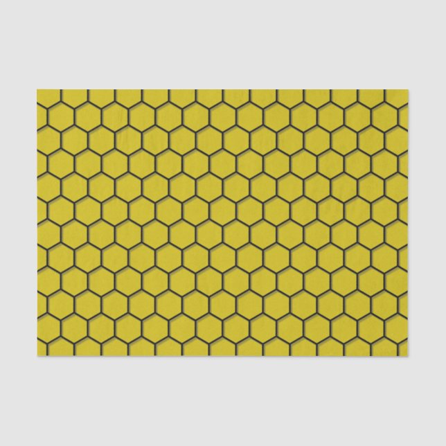 Papier Mousseline Peigne de miel (Recto)