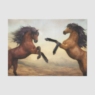 Papier Mousseline Peinture à cheval