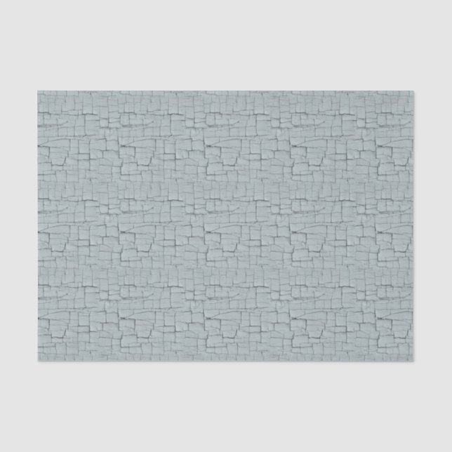 Papier Mousseline Peinture de craquement de bleu de fer (Recto)