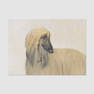 Papier Mousseline Peinture de la hache afghane - jolie art original 