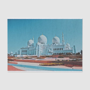 Papier Mousseline Peinture de mosquée d'Abu Dhabi