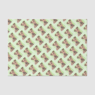 Papier Mousseline Peinture Irlandaise Terrier - Cute Original Chien
